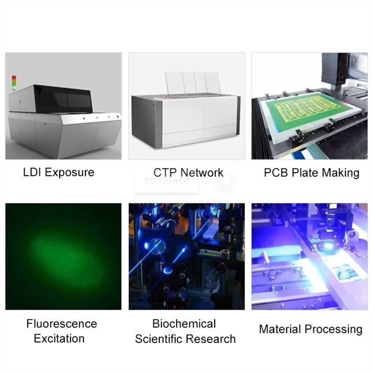 375nm Fiber Coupled Laser Module