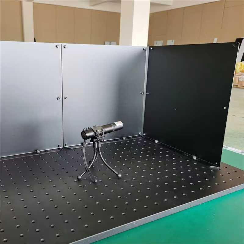 Optical Platform Laser Light Shield Laser Guarding System New Condition 532nm 1064nm Metal Laser Shield For Optical Labs