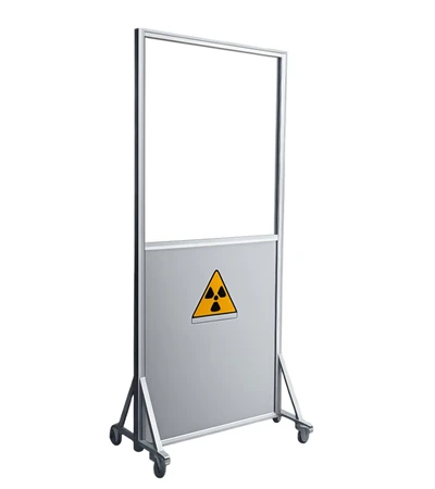 Sgrin Arweiniol Tryloyw|2.0mmPb Symudol X-Ray Shield